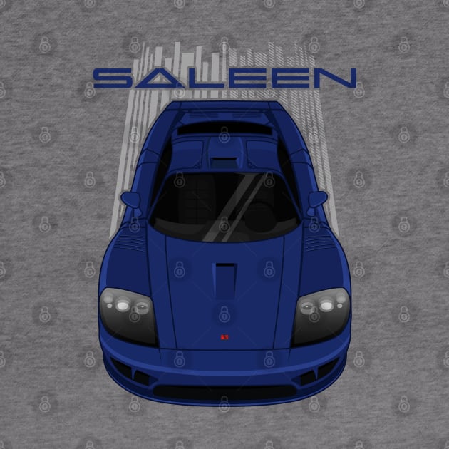 Saleen S7 - Blue by V8social